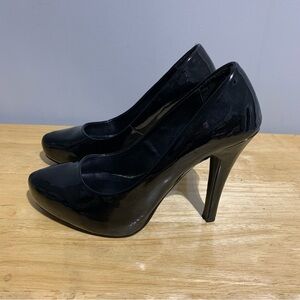 My Delicious Shoes Women’s Eiffel-H Black Classic Pump‎ Heel Size 7.5